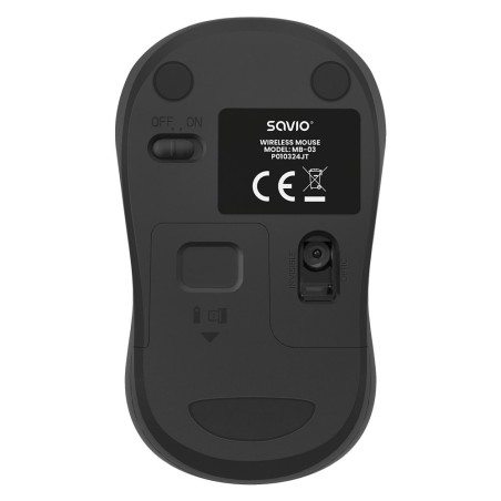 RATON OPTICO SAVIO MB-04 WIRELESS 1000 DPI