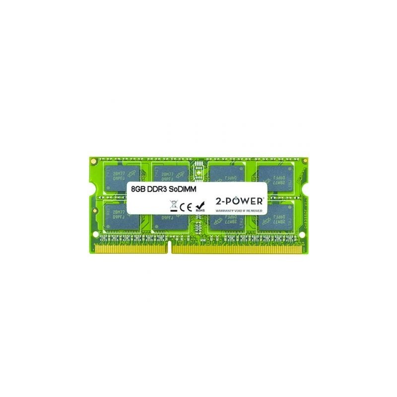 Memoria RAM 2-Power MultiSpeed 8GB- DDR3L- 1066- 1333- 1600MHz- 1-35V- CL7-9-11- SODIMM Memoria RAM 2-Power MultiSpeed 8GB- DDR3L- 1066- 1333- 1600MHz- 1-35V- CL7-9-11- SODIMM