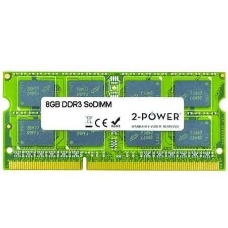 Memoria RAM 2-Power MultiSpeed 8GB- DDR3L- 1066- 1333- 1600MHz- 1-35V- CL7-9-11- SODIMM