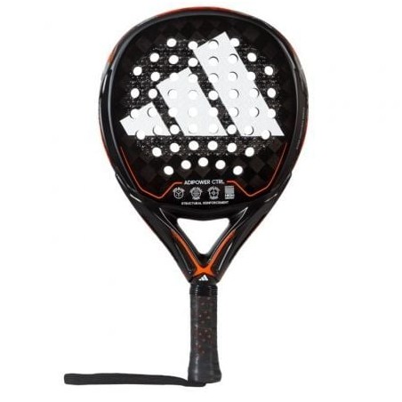 Pala de Pádel Adidas Adipower 3-2 Control (Alex Ruiz)- Negra