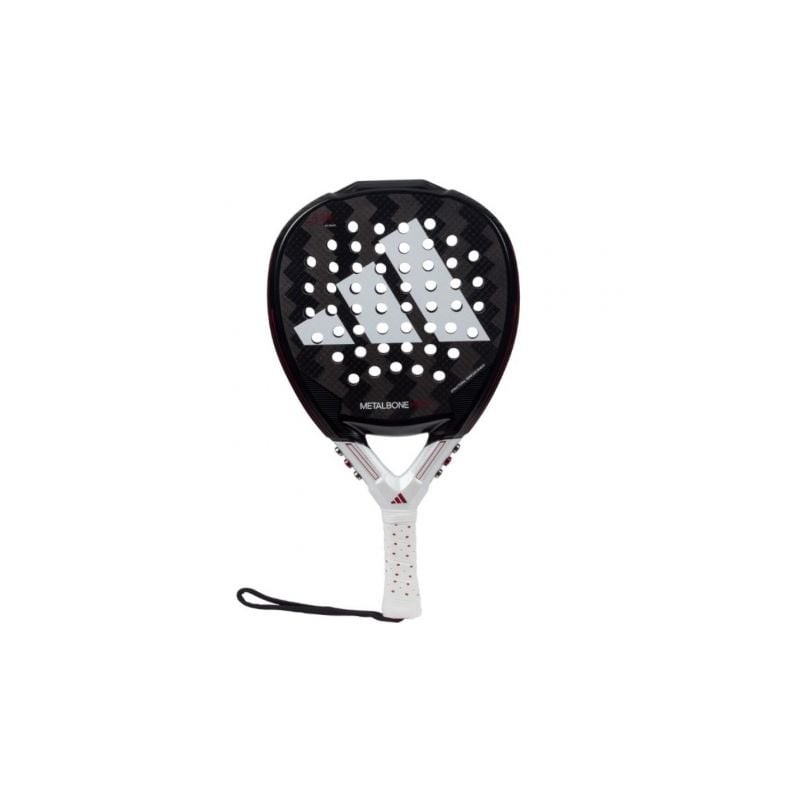 Pala de Pádel Adidas Metalbone HRD+ 2024 (Ale Galan)- Negra y Blanca Pala de Pádel Adidas Metalbone HRD+ 2024 (Ale Galan)- Negra y Blanca