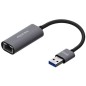 Adaptador USB 3-0 - RJ45 Aisens A106-0708- 1000Mbps