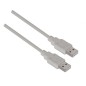 Cable USB 2-0 Aisens A101-0022- USB Macho - USB Macho- Hasta 2-5W- 60Mbps- 2m- Beige Cable USB 2-0 Aisens A101-0022- USB Macho - USB Macho- Hasta 2-5W- 60Mbps- 2m- Beige