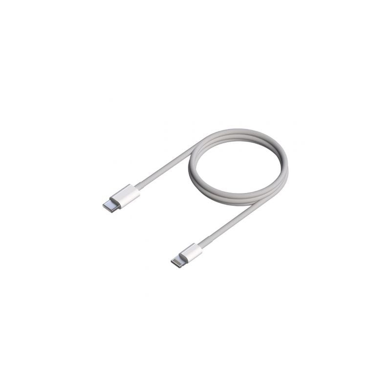 Cable USB 2-0 Tipo-C Lightning Aisens A102-0543- USB Tipo-C Macho - Lightning Macho- Hasta 2-5W- 60Mbps- 50cm- Blanco Cable USB 2-0 Tipo-C Lightning Aisens A102-0543- USB Tipo-C Macho - Lightning Macho- Hasta 2-5W- 60Mbps- 50cm- Blanco