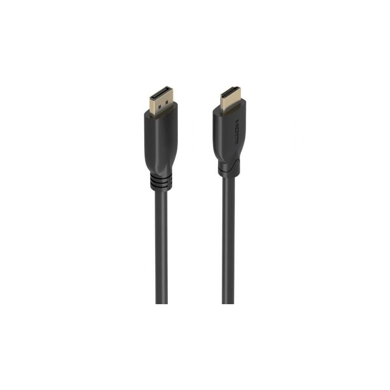 Cable Conversor Aisens A125-0922- DisplayPort Macho - HDMI 4K Macho- 10m- Negro Cable Conversor Aisens A125-0922- DisplayPort Macho - HDMI 4K Macho- 10m- Negro