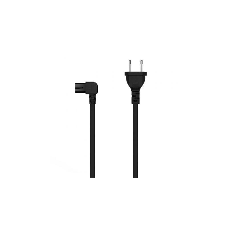 Cable Alimentación Forma 8 Aisens A132-0598- CEE7-16 Macho - C7 Hembra- Hasta 1500W- 1-8m- Negro Cable Alimentación Forma 8 Aisens A132-0598- CEE7-16 Macho - C7 Hembra- Hasta 1500W- 1-8m- Negro
