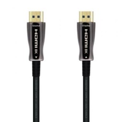 Cable HDMI 2-1 AOC 8K Aisens A153-0522- HDMI Macho - HDMI Macho- 60m- Negro