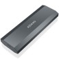 Caja Externa para Disco SSD M-2 NVMe Aisens ASM2-029GR- USB 3-2- Sin tornillos Caja Externa para Disco SSD M-2 NVMe Aisens ASM2-029GR- USB 3-2- Sin tornillos