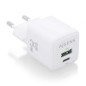 Cargador de Pared GaN Aisens ASCH-25W2P014-W- 1xUSB Tipo-C- 1xUSB- 25W Cargador de Pared GaN Aisens ASCH-25W2P014-W- 1xUSB Tipo-C- 1xUSB- 25W