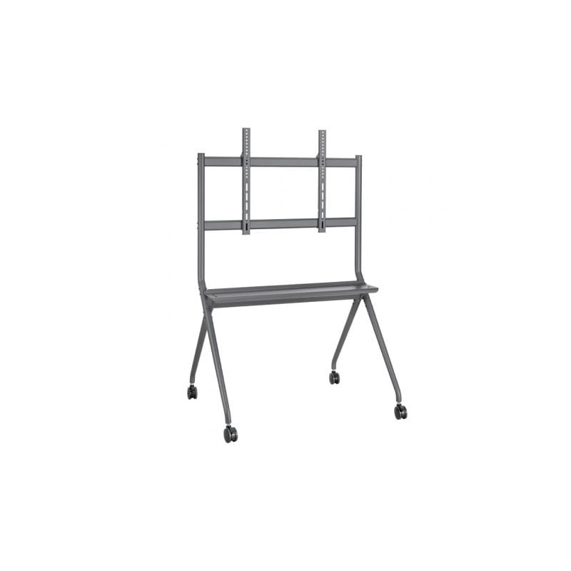 Soporte de Suelo con Ruedas Aisens FT86FE-143 para TV o Pantalla Interactiva 50"-86"- hasta 120kg Soporte de Suelo con Ruedas Aisens FT86FE-143 para TV o Pantalla Interactiva 50"-86"- hasta 120kg