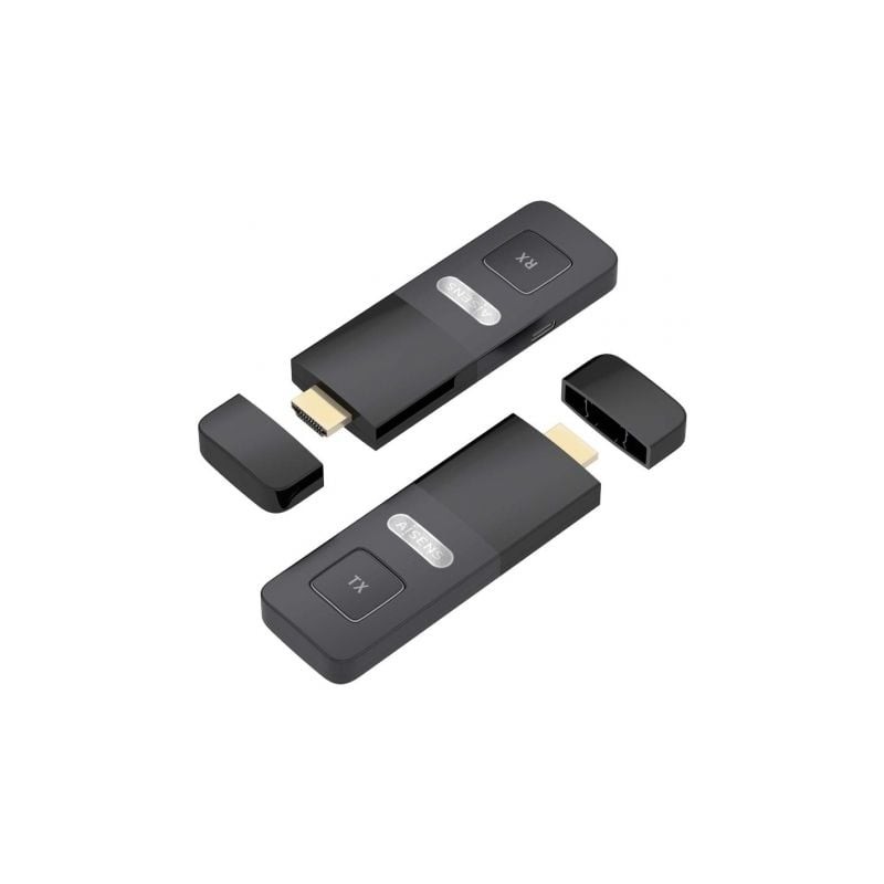 Adaptador-Transmisor de vídeo inalámbrico HDMI Aisens ASWL-H2K30M001-BK Adaptador-Transmisor de vídeo inalámbrico HDMI Aisens ASWL-H2K30M001-BK