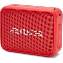 Altavoz con Bluetooth Aiwa BS-200RD- 6W- 1-0- Rojo
