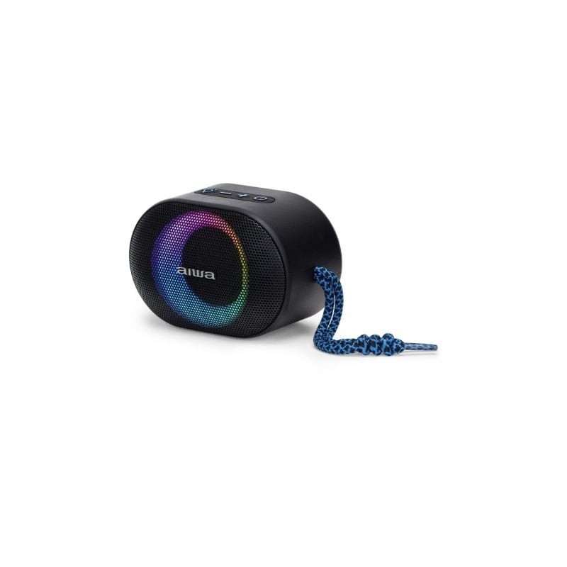 Altavoz con Bluetooth Aiwa BST-330BL- 10W- 1-0- Azul y Negro Altavoz con Bluetooth Aiwa BST-330BL- 10W- 1-0- Azul y Negro