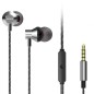Auriculares Intrauditivos Aiwa ESTM-50SL- con Micrófono- Jack 3-5- Plateados Auriculares Intrauditivos Aiwa ESTM-50SL- con Micrófono- Jack 3-5- Plateados