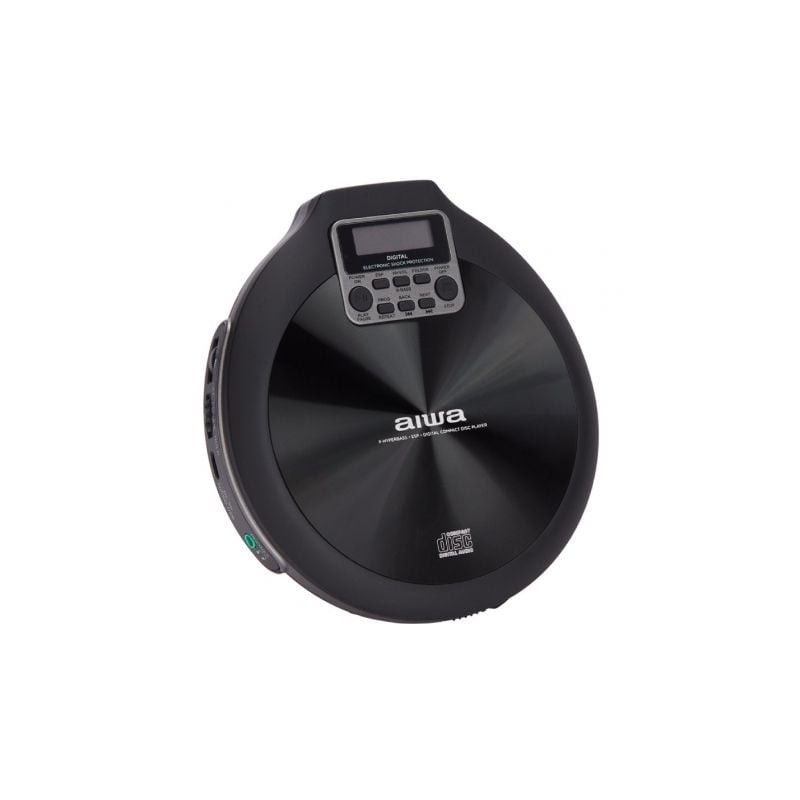 Reproductor de CD-CDR-MP3 Aiwa Walk PCD-810BK- Negra y Gris Reproductor de CD-CDR-MP3 Aiwa Walk PCD-810BK- Negra y Gris