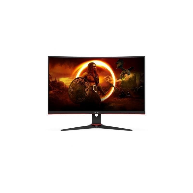 Monitor Gaming Curvo AOC C27G2ZE-BK 27"- Full HD- 1ms- 240Hz- VA- Negro y Rojo Monitor Gaming Curvo AOC C27G2ZE-BK 27"- Full HD- 1ms- 240Hz- VA- Negro y Rojo
