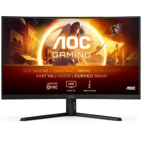 MONITOR LED GAMING 31-5 AOC CURVO CQ32G4VE