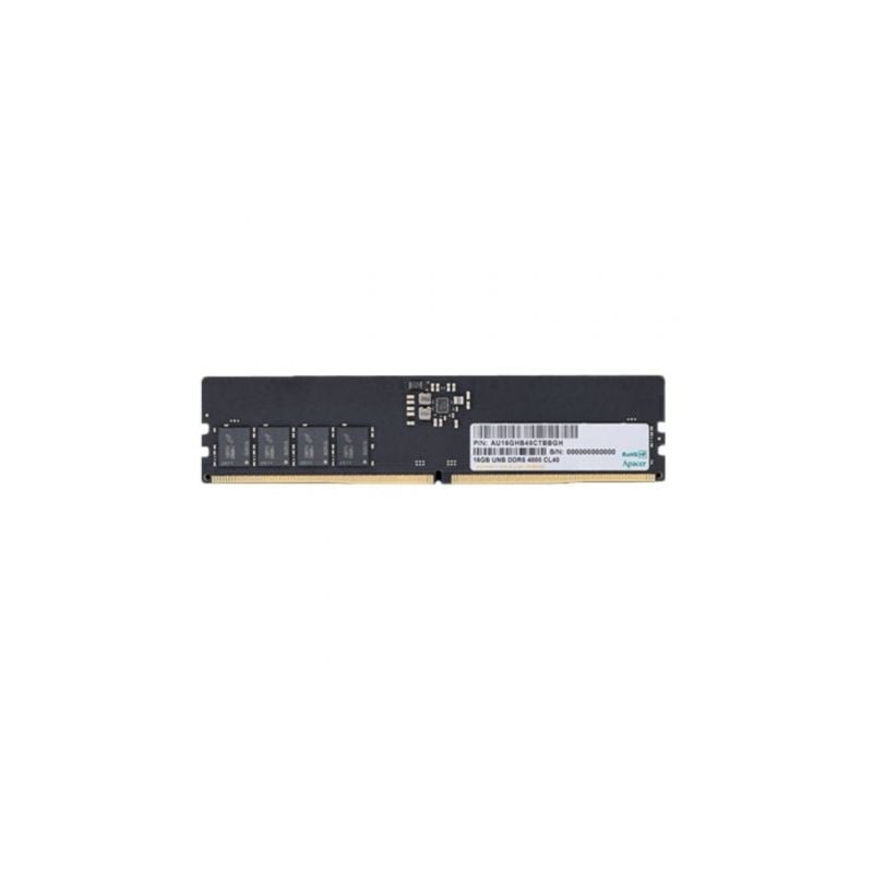 Memoria RAM Apacer AU16GHB56CVBBGH 16GB- DDR5- 5600MHz- 1-1V- CL46- DIMM Memoria RAM Apacer AU16GHB56CVBBGH 16GB- DDR5- 5600MHz- 1-1V- CL46- DIMM