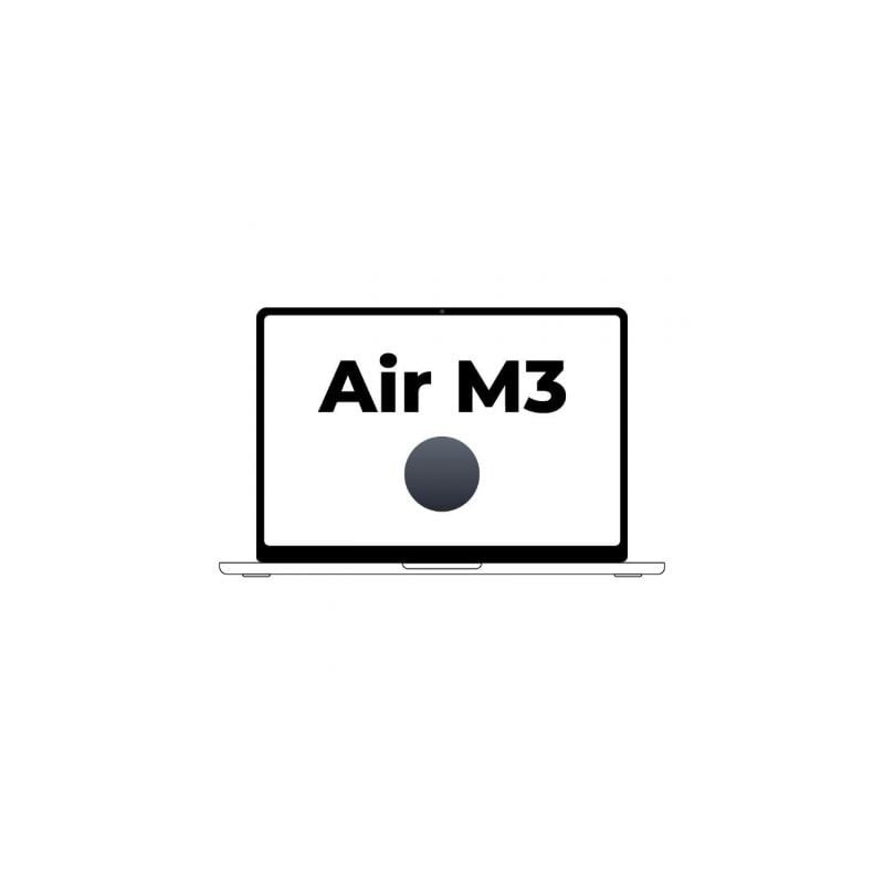 Apple Macbook Air 15,3"- M3 8-Core CPU- 24Gb- 512Gb SSD- 10-Core GPU- Medianoche Apple Macbook Air 15,3"- M3 8-Core CPU- 24Gb- 512Gb SSD- 10-Core GPU- Medianoche