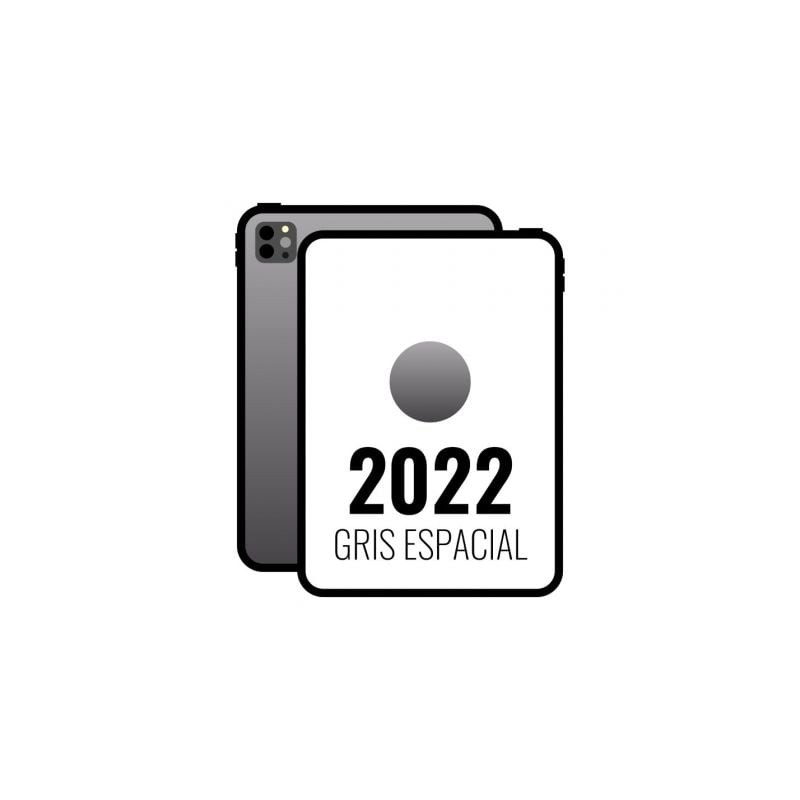 Apple iPad Pro 11" 2022 4th WiFi Cell- 5G- M2- 1TB- Gris Espacial - MNYJ3TY-A Apple iPad Pro 11" 2022 4th WiFi Cell- 5G- M2- 1TB- Gris Espacial - MNYJ3TY-A