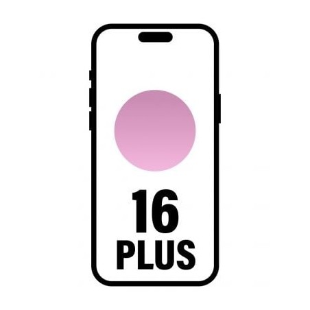 Smartphone Apple iPhone 16 Plus 256GB- 6-7"- 5G- Rosa