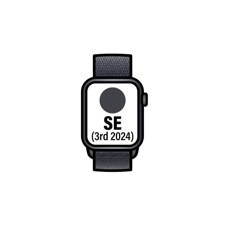 Apple Watch SE 3rd V2- GPS- 44mm- Caja de Aluminio Medianoche- Correa Loop Deportiva Tinta Apple Watch SE 3rd V2- GPS- 44mm- Caja de Aluminio Medianoche- Correa Loop Deportiva Tinta
