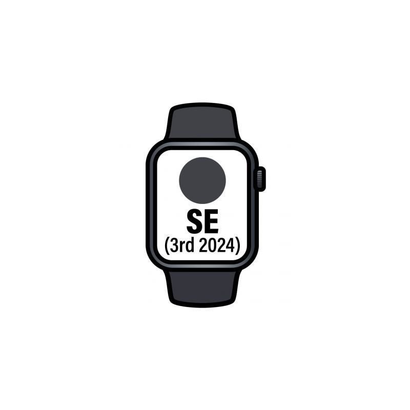 Apple Watch SE 3rd V2- GPS- Cellular- 44mm- Caja de Aluminio Medianoche- Correa Deportiva Medianoche M-L Apple Watch SE 3rd V2- GPS- Cellular- 44mm- Caja de Aluminio Medianoche- Correa Deportiva Medianoche M-L