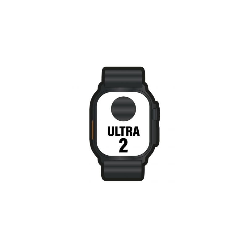 Apple Watch Ultra 2- GPS- Cellular- 49mm- Caja de Titanio Negro- Correa Ocean Negra Apple Watch Ultra 2- GPS- Cellular- 49mm- Caja de Titanio Negro- Correa Ocean Negra