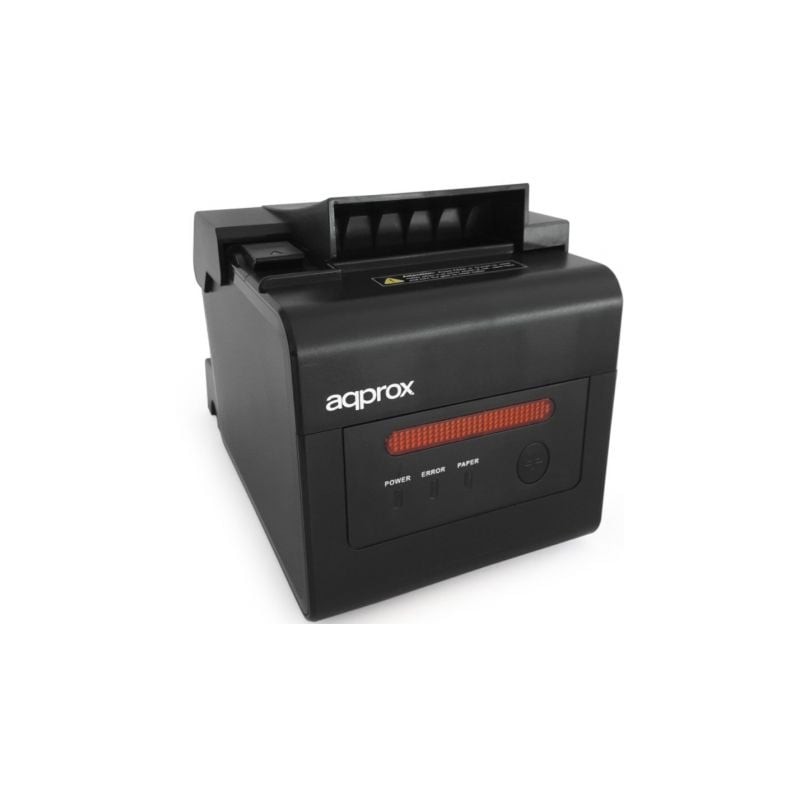 Impresora de Tickets Approx appPOS80ALARM- Térmica- Ancho papel 58 y 80mm- USB-RS232-LAN-RJ11- Negra Impresora de Tickets Approx appPOS80ALARM- Térmica- Ancho papel 58 y 80mm- USB-RS232-LAN-RJ11- Negra