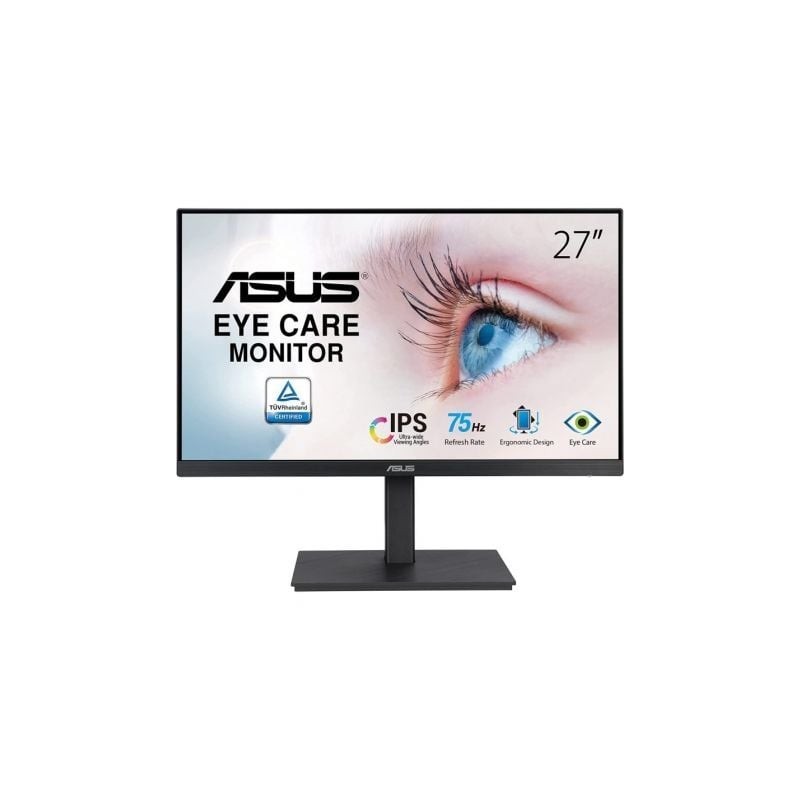 Monitor Asus VA27EQSB 27"- Full HD- Multimedia- Regulable en altura- Negro Monitor Asus VA27EQSB 27"- Full HD- Multimedia- Regulable en altura- Negro