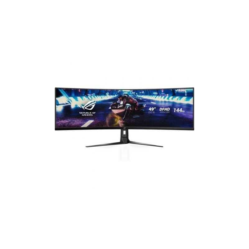 Monitor Gaming Ultrapanorámico Curvo Asus Rog Strix XG49VQ 49"- Dual FHD- 4ms- 144Hz- VA- Multimedia- Negro Monitor Gaming Ultrapanorámico Curvo Asus Rog Strix XG49VQ 49"- Dual FHD- 4ms- 144Hz- VA- Multimedia- Negro