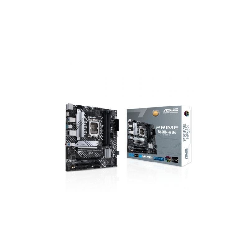 Placa Base Asus Prime B660M-A D4-CSM- Socket 1700- Micro ATX Placa Base Asus Prime B660M-A D4-CSM- Socket 1700- Micro ATX