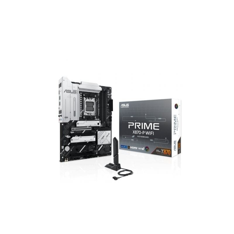PLACA BASE ASUS PRIME X870-P WIFI AM5 ATX 4XDDR5