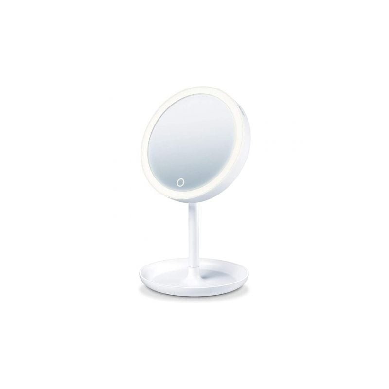 Espejo Cosmético de Maquillaje con Luz Beurer BS 45- Telescópico- Ø17-5cm Espejo Cosmético de Maquillaje con Luz Beurer BS 45- Telescópico- Ø17-5cm