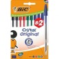 Bolígrafos de Tinta de Aceite Bic Cristal Original 516355- 10 unidades- Colores Surtidos Bolígrafos de Tinta de Aceite Bic Cristal Original 516355- 10 unidades- Colores Surtidos