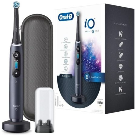 Cepillo Dental Braun Oral-B iO 8 Limited Edition- Negro