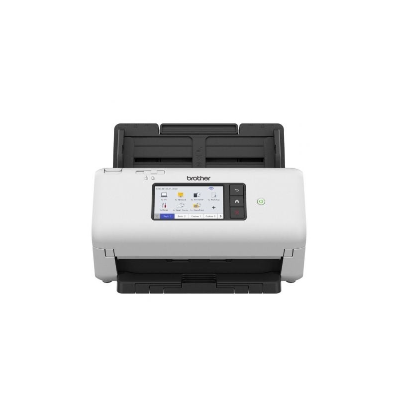 Escáner Documental Brother ADS-4700W con Alimentador de Documentos ADF- Doble cara Escáner Documental Brother ADS-4700W con Alimentador de Documentos ADF- Doble cara