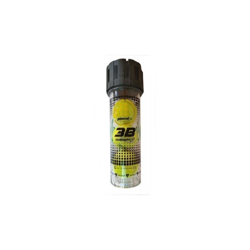 Presurizador para Pelotas de Pádel Bullpadel Pascal Box 3B- Incluye Bomba Hinchadora- Capacidad 3 uds Presurizador para Pelotas de Pádel Bullpadel Pascal Box 3B- Incluye Bomba Hinchadora- Capacidad 3 uds