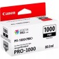 Cartucho de Tinta Original Canon PFI-1000PBK- Negro Foto Cartucho de Tinta Original Canon PFI-1000PBK- Negro Foto