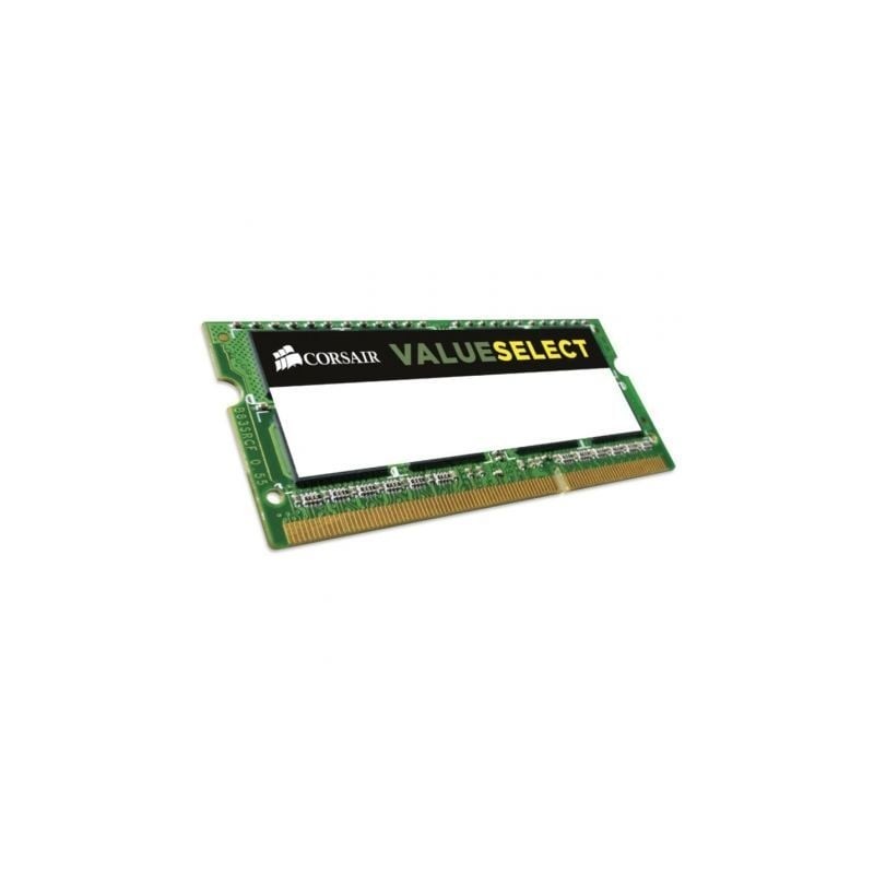 Memoria RAM Corsair ValueSelect 8GB- DDR3L- 1600MHz- 1-35V-1-5V- CL11- SODIMM Memoria RAM Corsair ValueSelect 8GB- DDR3L- 1600MHz- 1-35V-1-5V- CL11- SODIMM