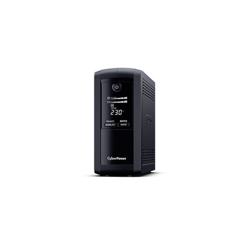 SAI Línea Interactiva Cyberpower VP1000ELCD- 1000VA-550W- 4 Salidas- Formato Torre SAI Línea Interactiva Cyberpower VP1000ELCD- 1000VA-550W- 4 Salidas- Formato Torre