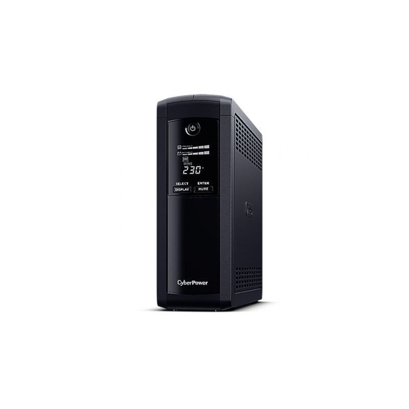 SAI Línea Interactiva Cyberpower VP1600ELCD- 1600VA-960W- 5 Salidas- Formato Torre SAI Línea Interactiva Cyberpower VP1600ELCD- 1600VA-960W- 5 Salidas- Formato Torre
