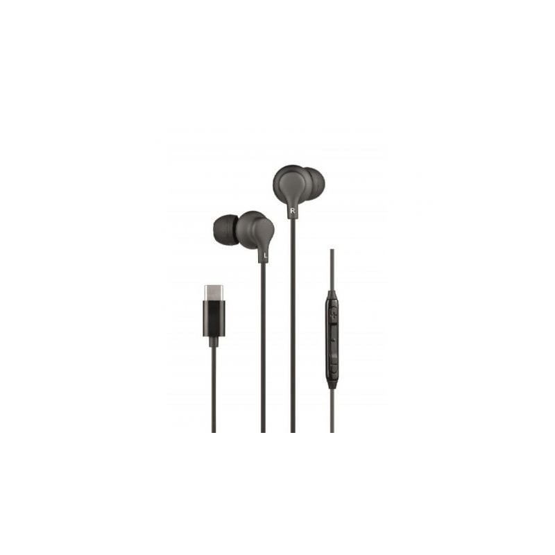 Auriculares Intrauditivos Daewoo DW2015- con Micrófono- USB Tipo-C- Negros Auriculares Intrauditivos Daewoo DW2015- con Micrófono- USB Tipo-C- Negros