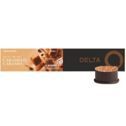 Cápsula Delta Caramelo para cafeteras Delta- Caja de 10