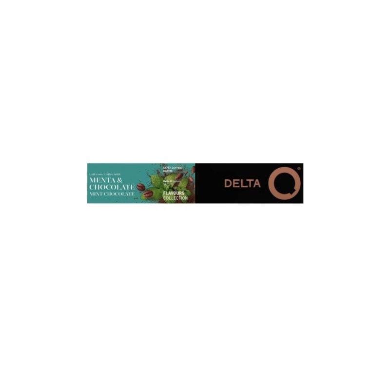 Cápsula Delta Menta y Chocolate para cafeteras Delta- Caja de 10