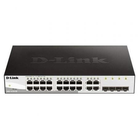 Switch D-Link DGS-1210-20- 20 Puertos- RJ45 10-100-1000- SFP