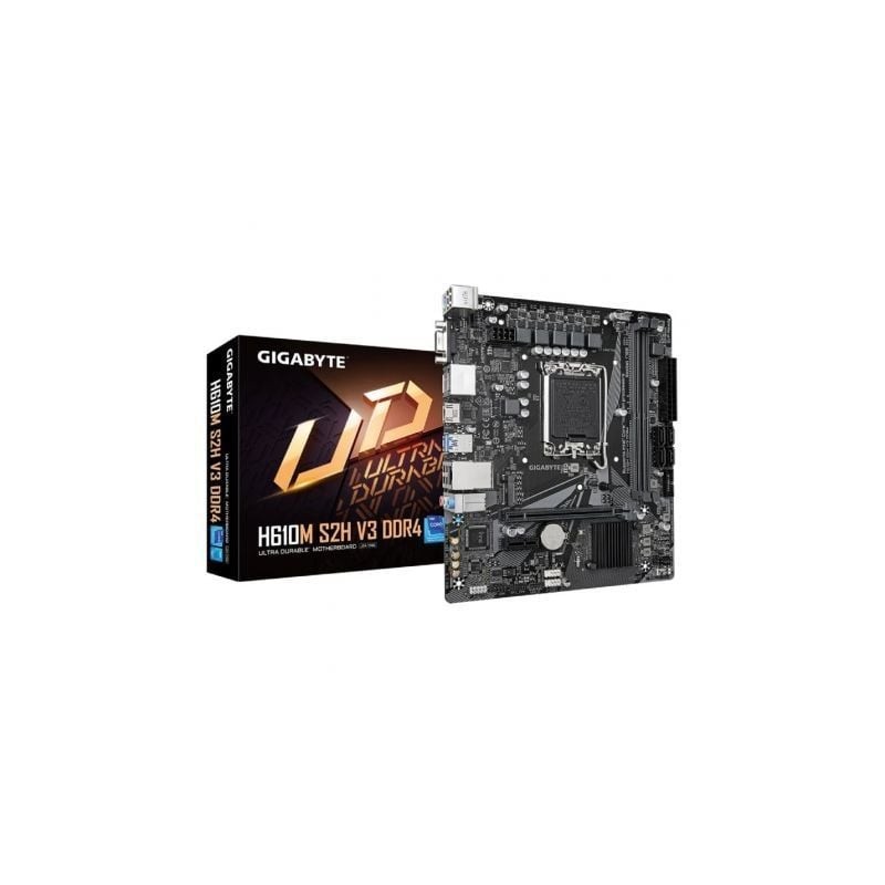 Placa Base Gigabyte H610M S2H V3 DDR4 Socket 1700- Micro ATX Placa Base Gigabyte H610M S2H V3 DDR4 Socket 1700- Micro ATX