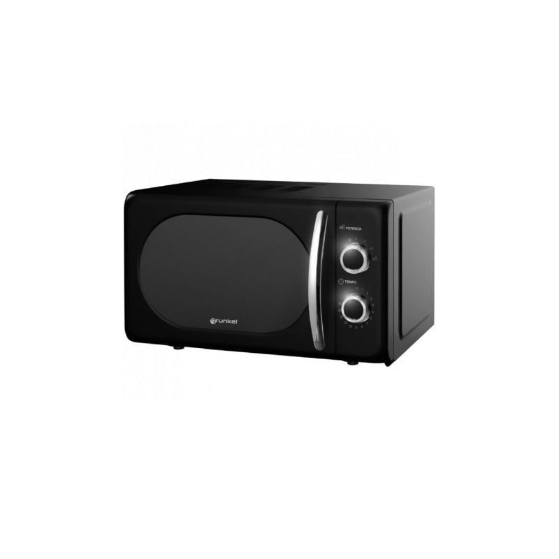 Microondas Grunkel Vintage MW-20NEGRO- 700W- Capacidad 20L- Negro Microondas Grunkel Vintage MW-20NEGRO- 700W- Capacidad 20L- Negro