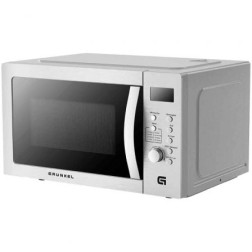 Microondas Grunkel MW-28AIRFRYER- 900W- Capacidad 28L- Función Grill- Función Airfryer- Plateado