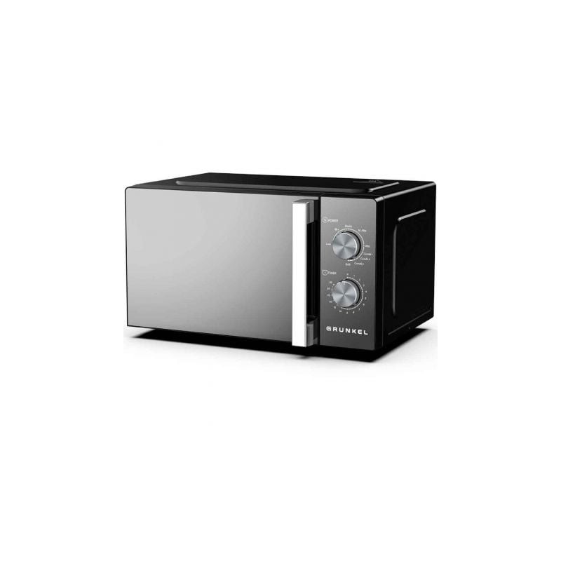Microondas Grunkel MWG-20ESPEJO- 800W- Capacidad 20L- Función Grill- Negro Microondas Grunkel MWG-20ESPEJO- 800W- Capacidad 20L- Función Grill- Negro